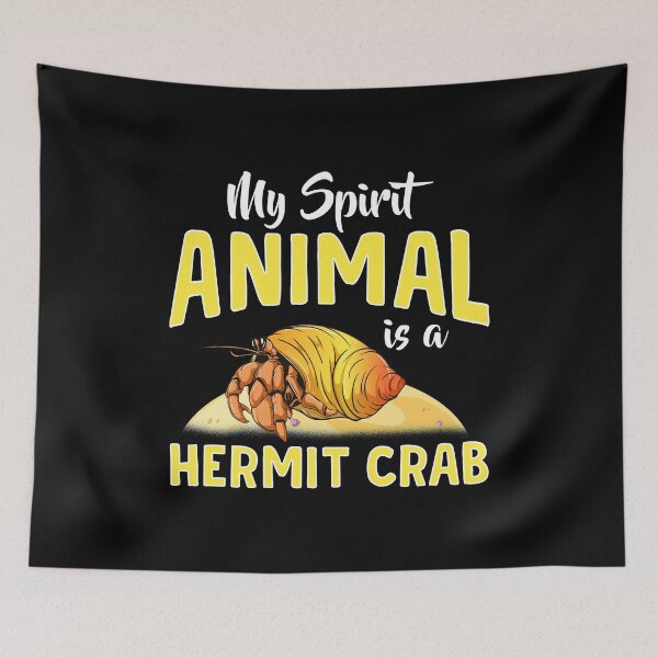 Item preview, Cute & Funny My Spirit Animal Is a Hermit Crab designed and sold by perfectpresents.