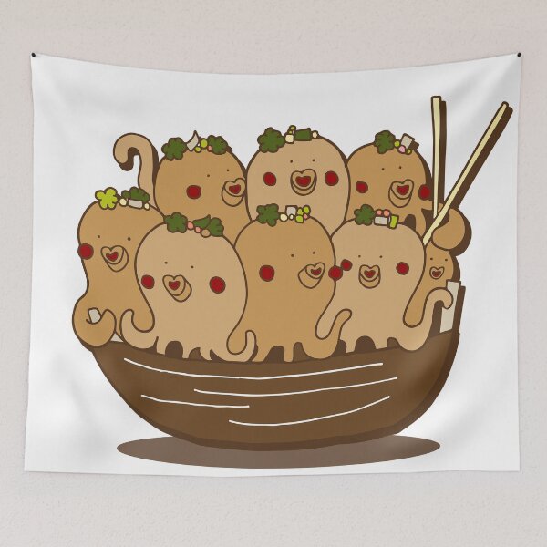Aperçu de l'œuvre Takoyaki créée et vendue par littleredcheeks.