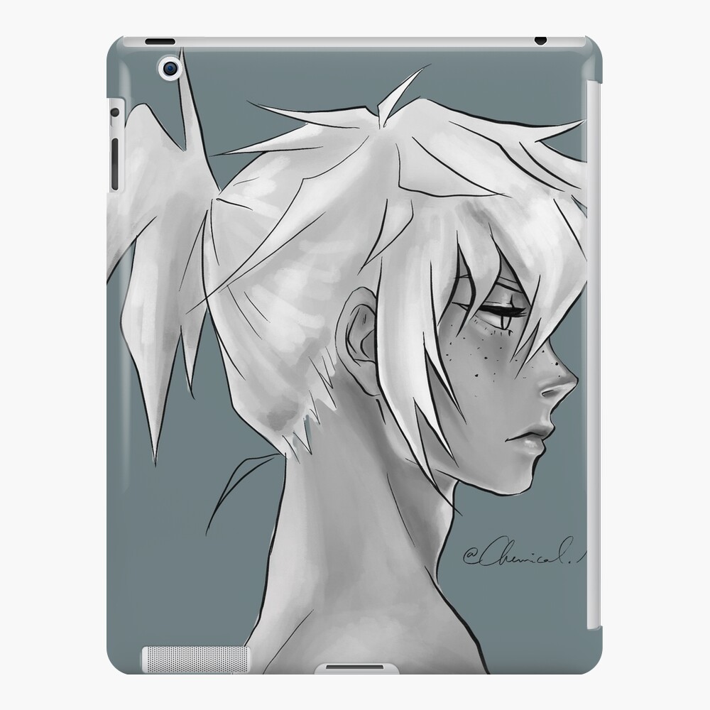 Anime Boy Profile  Art Board Print for Sale by Senakha