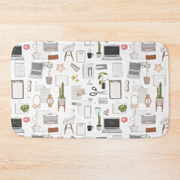 Item preview, Busy office pattern. Business hardworking  office concept designed and sold by Milatoo.