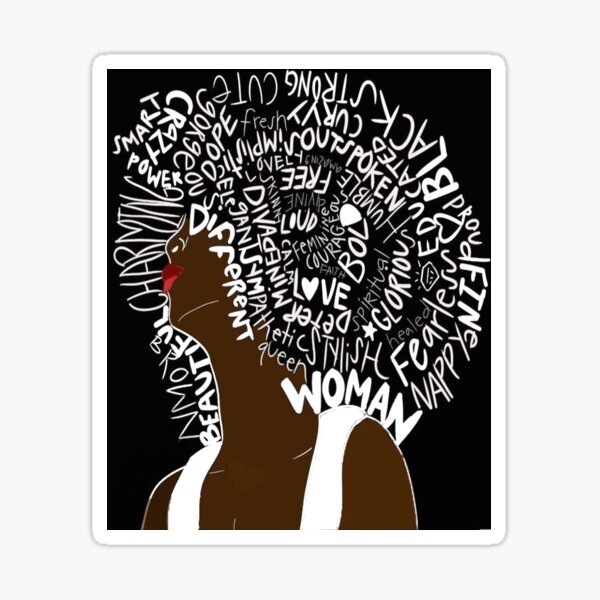 Aperçu de l'œuvre Black Power | Femmes noires fortes et instruites, reines africaines créée et vendue par Asiatravelguy.