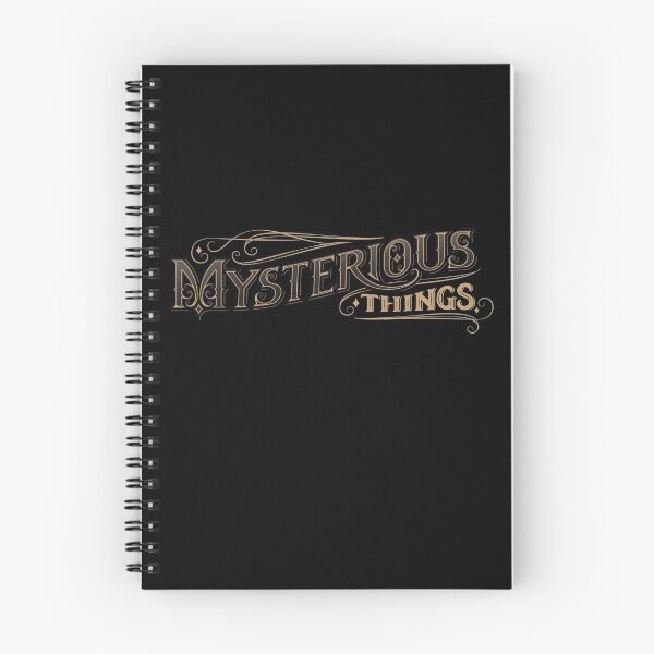 Item preview, Mysterious Things Logo designed and sold by NapuaAhina.