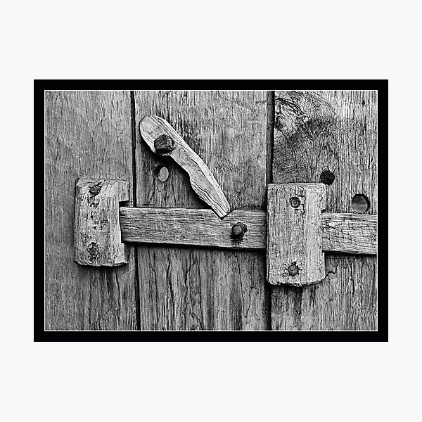 Ancient Door Handle Photographic Print