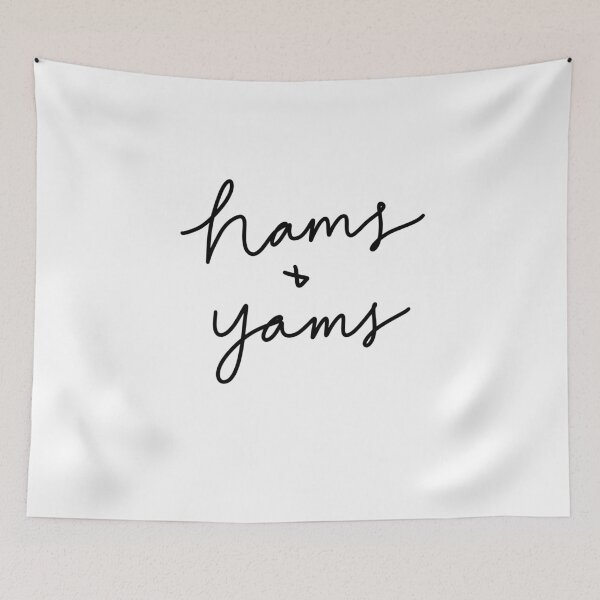 Item preview, Hams and yams designed and sold by Mqcreations.