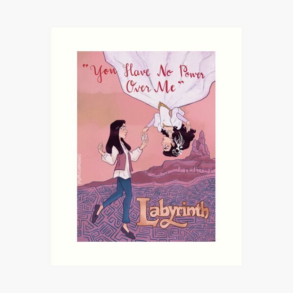 Item preview, Labyrinth Poster designed and sold by sunflowercryptd.