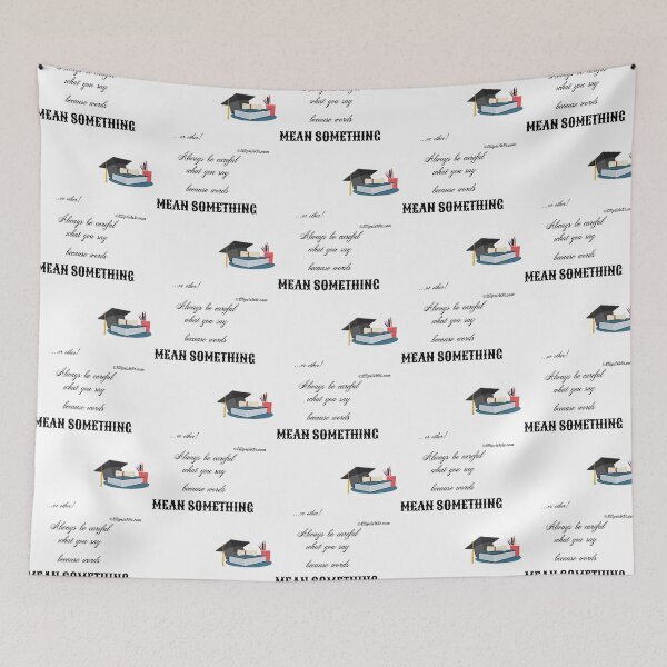 Item preview, Words Mean Something designed and sold by ellipsiswit.