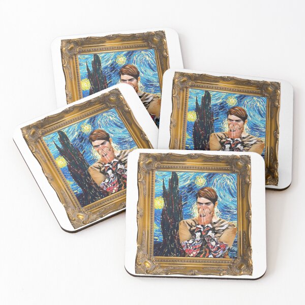Item preview, Stefon SNL Starry Night Painting designed and sold by justcallmeolive.