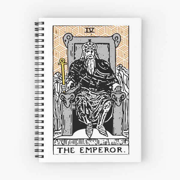 Item preview, The Emperor - A Geometric Tarot Print designed and sold by Annalee Beer.