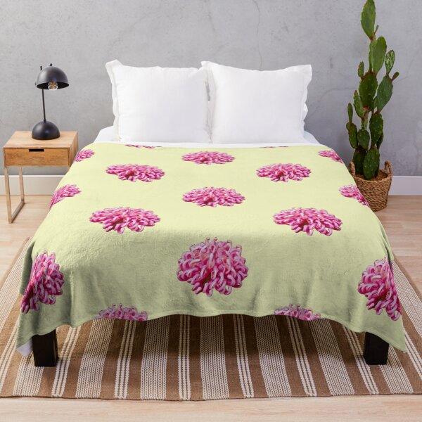 Item preview, The Australian Waratah (Telopea speciosissima) on lemon designed and sold by ChrissyWild.