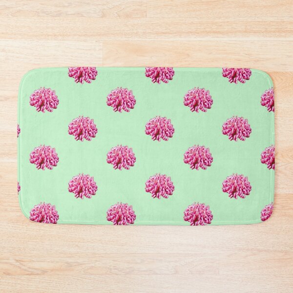 Item preview, The Australian Waratah (Telopea speciosissima) on mint green designed and sold by ChrissyWild.