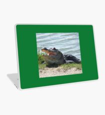 How Doth The Little Crocodile... Laptop Skin