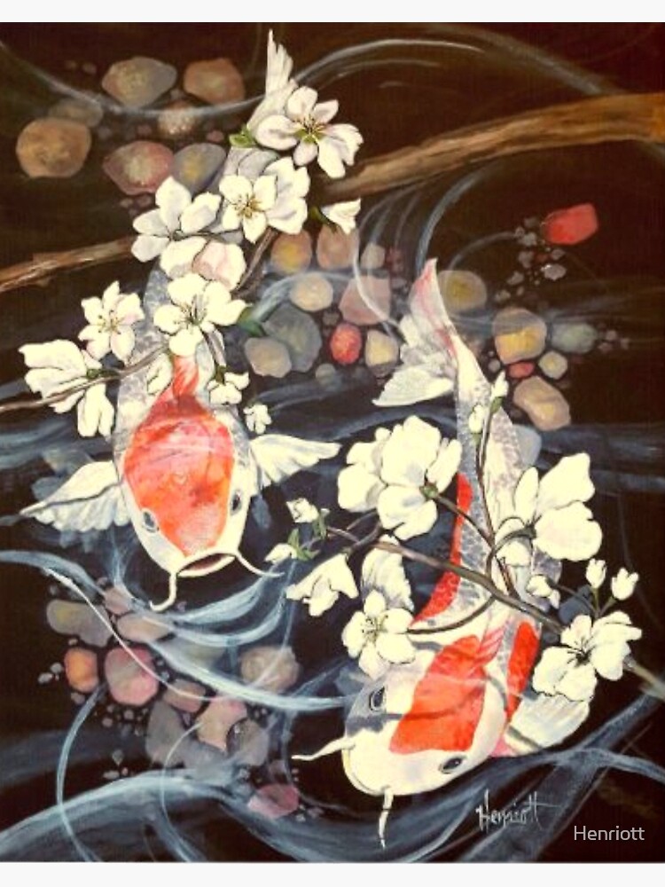 Thumbnail 3 of 3, Sticker, Spirit Fish designed and sold by Henriott.