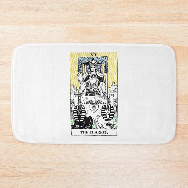 Item preview, The Chariot - A Geometric Tarot Print designed and sold by Annalee Beer.