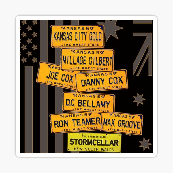 Album Cover - Kansas City Gold Sticker