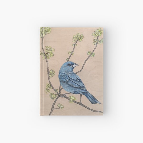 Indigo Bunting Hardcover Journal