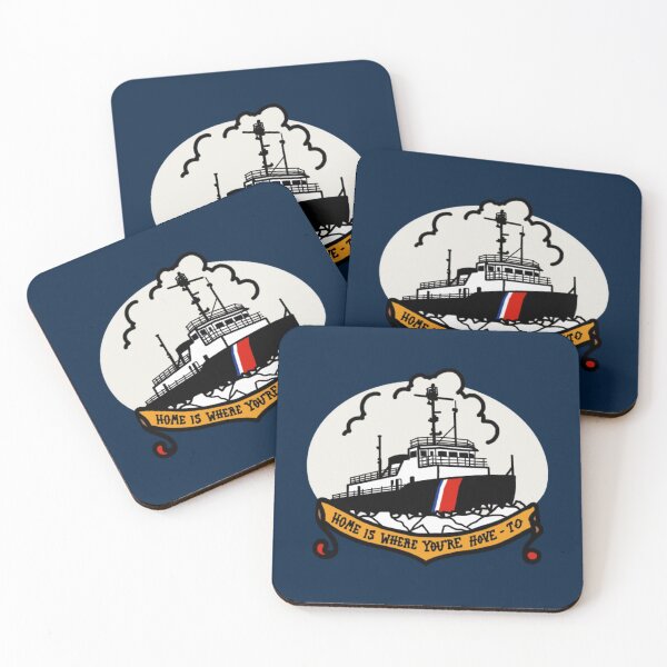 Item preview, USCG 140 Ice Breaker Hove-to designed and sold by AlwaysReadyCltv.