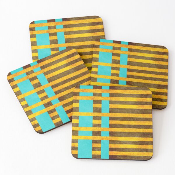 Item preview, Blocks Grungy Rusted Abstract Bee Lines designed and sold by rupydetequila.