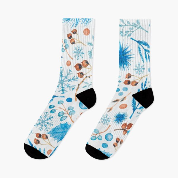 Item preview, Winter decorations, Christmas style pattern, ice and leafs designed and sold by cool-shirts.