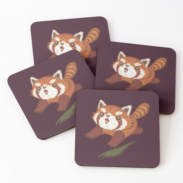 Item preview, Red panda running designed and sold by Toru Sanogawa.