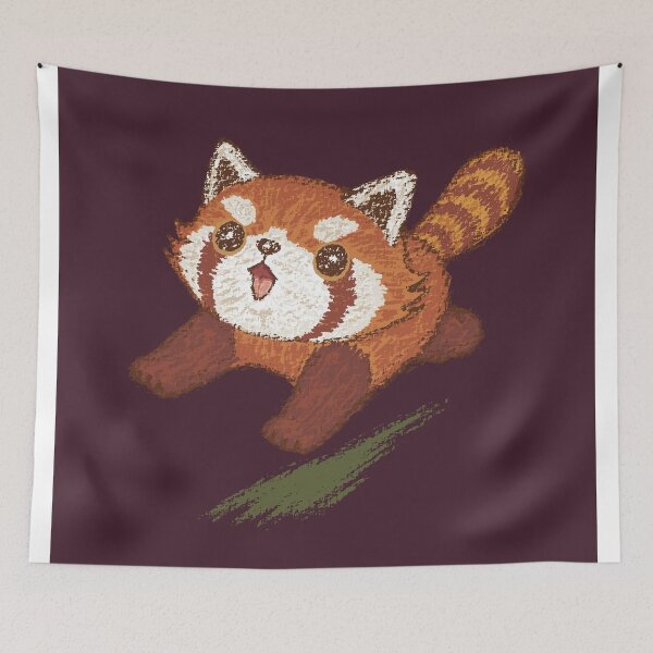 Item preview, Red panda running designed and sold by Toru Sanogawa.