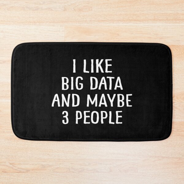 Item preview, I Like Big Data and Maybe 3 People designed and sold by teesaurus.