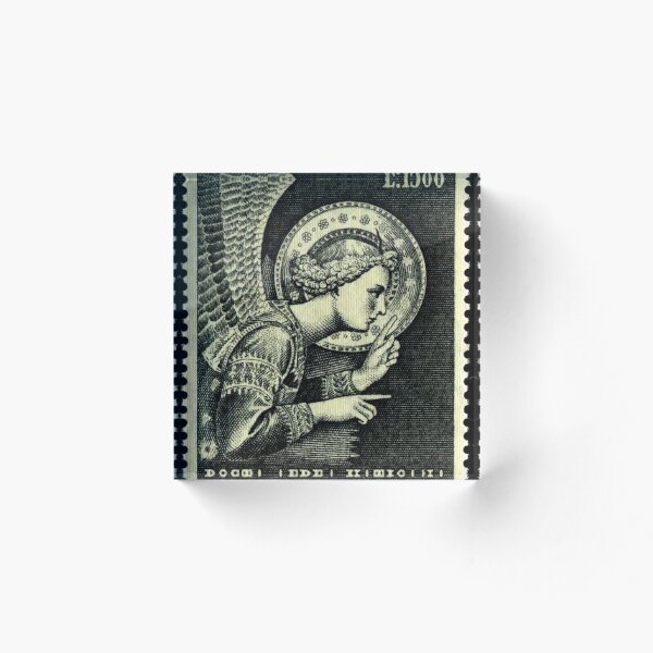 Item preview, 1968 Vintage Vatican Angel Stamp designed and sold by Peace,Love & Art.