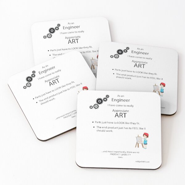 Item preview, An Engineer Appreciates ART designed and sold by ellipsiswit.