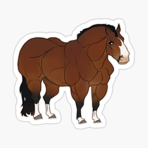 Aperçu de l'œuvre Cheval de la baie chunky créée et vendue par Anonymous-Shrew.