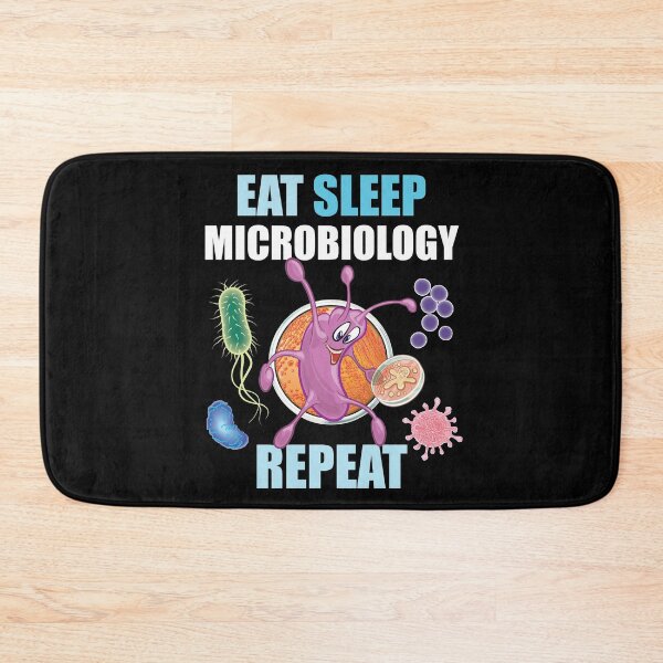Item preview, Eat Sleep Microbiology Repeat Funny Gift For Microbiologists designed and sold by Zit-Zat-Zot.