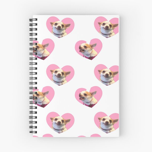 Item preview, Angry Chihuahua / Happy Chihuahua Meme Pink Heart Design designed and sold by Syanis Yarí Vargas González.