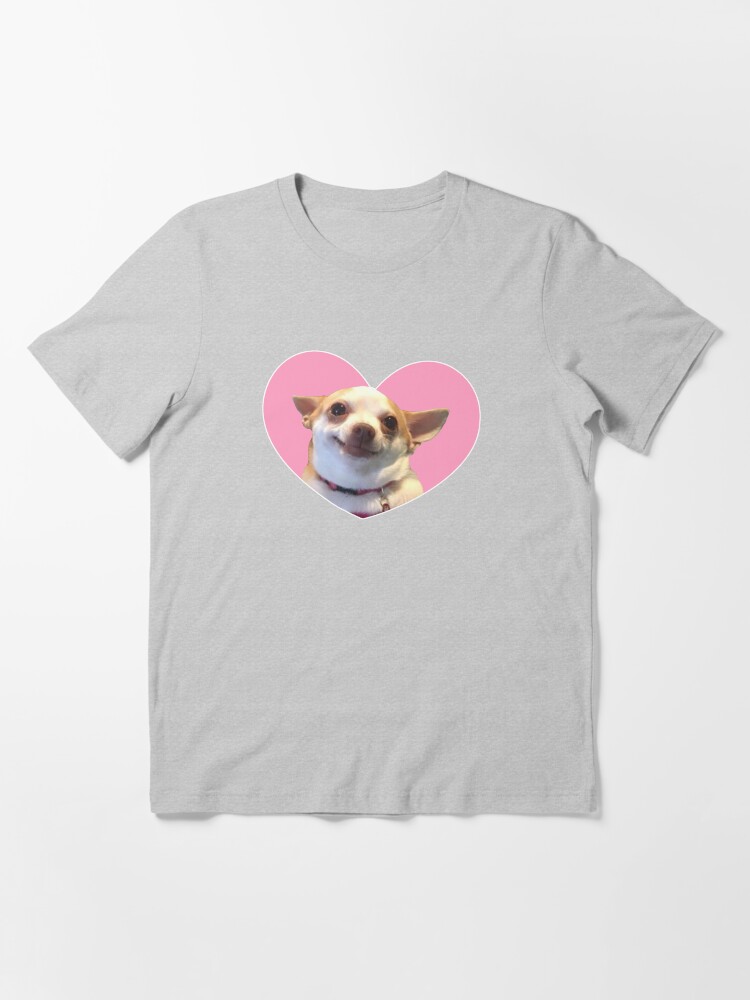 Camiseta Angry Chihuahua Happy Chihuahua Meme Pink Heart Design De Svargasg Redbubble Camiseta Angry Chihuahua Happy Chihuahua Meme Pink Heart Design De Svargasg Redbubble