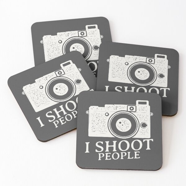 Item preview, I Shoot People Funny Photographer Decal designed and sold by oddbirdout.