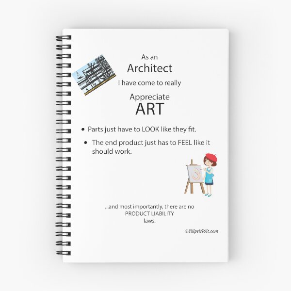 Item preview, An Architect Appreciates ART designed and sold by ellipsiswit.