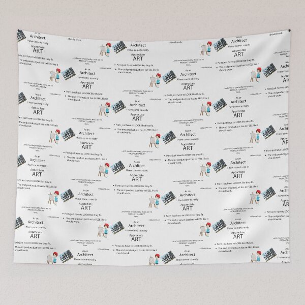 Item preview, An Architect Appreciates ART designed and sold by ellipsiswit.