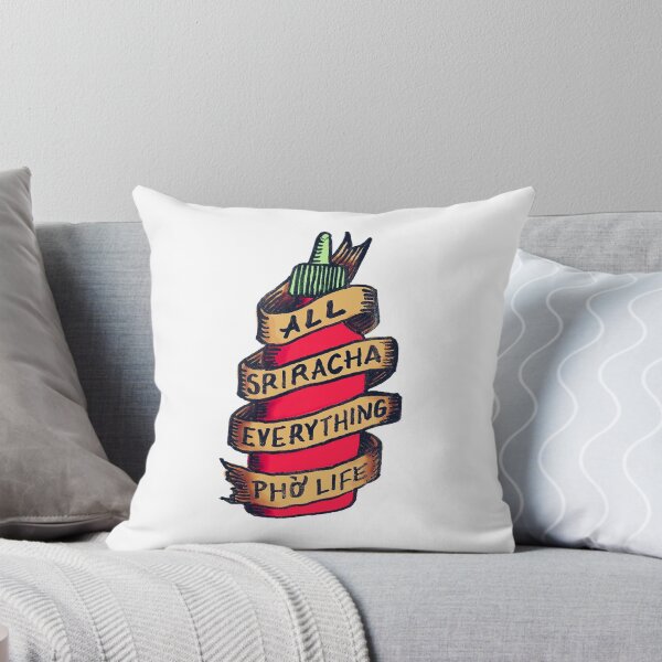 Artikelvorschau, Sriracha typography text art quote by Word Fandom - wordfandom entworfen und verkauft von Kerry Pritchard.