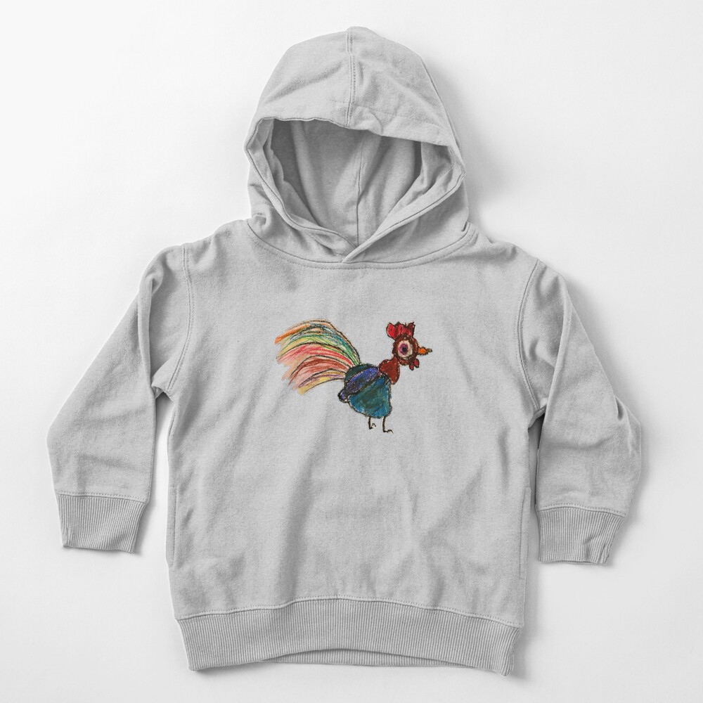 "Charlie chicken, hoodies & kids clothes" Toddler Pullover Hoodie for