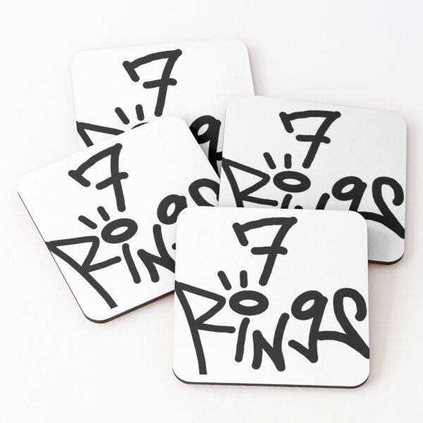 Item preview, 7 RINGS | black logo designed and sold by vodkaclifford.
