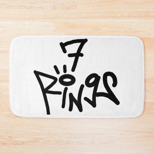 Item preview, 7 RINGS | black logo designed and sold by vodkaclifford.