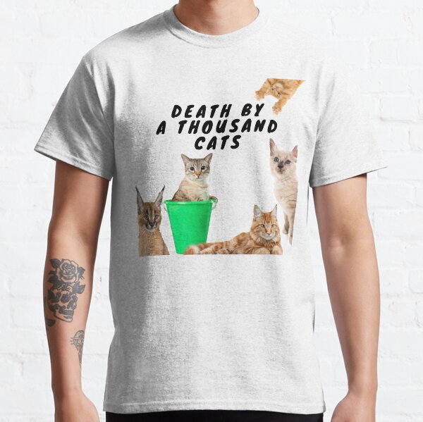 Mort par mille chats Taylor Swift Lover Album Meme T-shirt classique