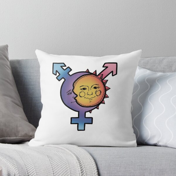 Item preview, Trans Pride Sun and Moon designed and sold by samlevisshop.