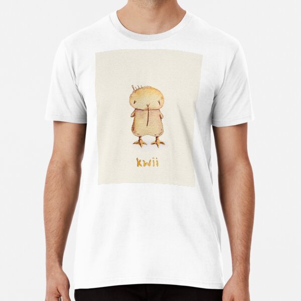 Kwii the kiwi bird Premium T-Shirt