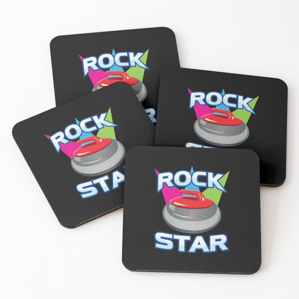 Item preview, 'Rock Star' (Black) designed and sold by The Button Gal.