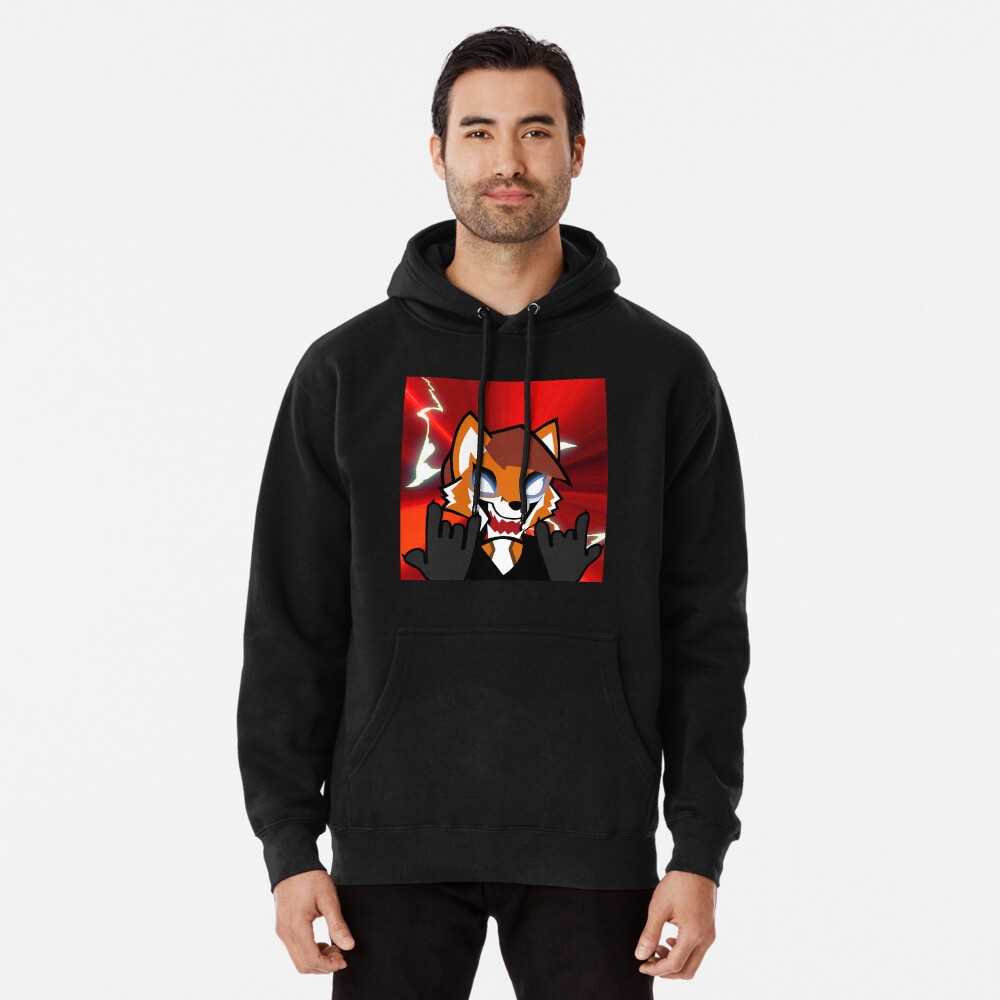 fox rage sherpa lined hoodie