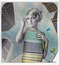 Girl in the big city Poster