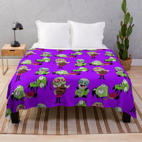 Vista previa del artículo con la obra «Invader Zim», diseñado y vendido por VAFoxDesigns.