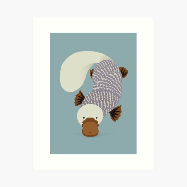 Item preview, Whimsical Platypus designed and sold by printedsparrow.