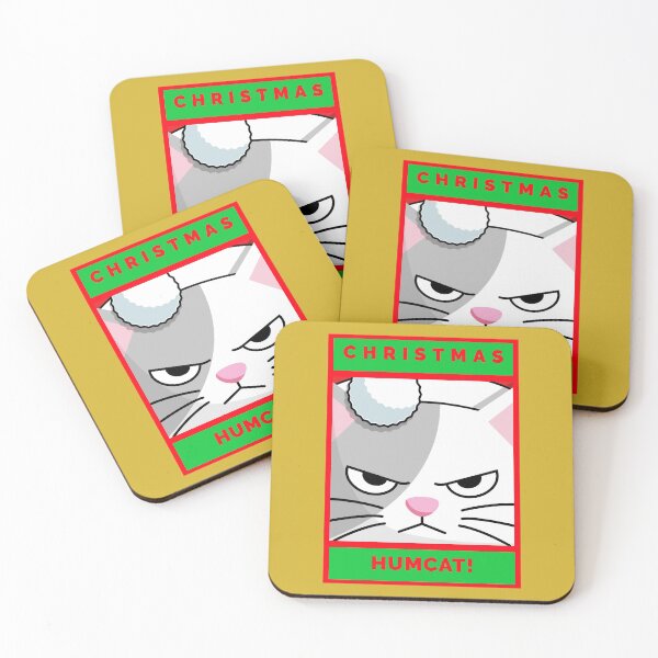Item preview, Christmas Humbug Cat designed and sold by JoesCornerStore.
