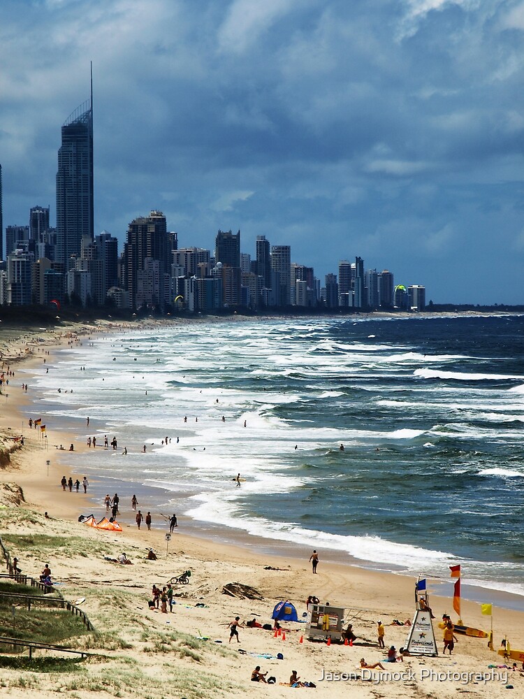 «Beach Life Gold Coast Australia» de Jason Dymock Photography Redbubble