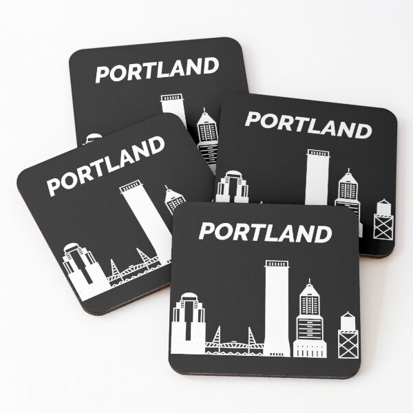 Item preview, Portland Skyline, OR, USA designed and sold by marosharaf.