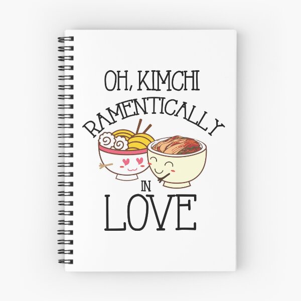 Item preview, Korean Food Lovers Spicy Kimchi And Ramen Pun - Oh, Kimchi Ramentically In Love designed and sold by NomYen ..
